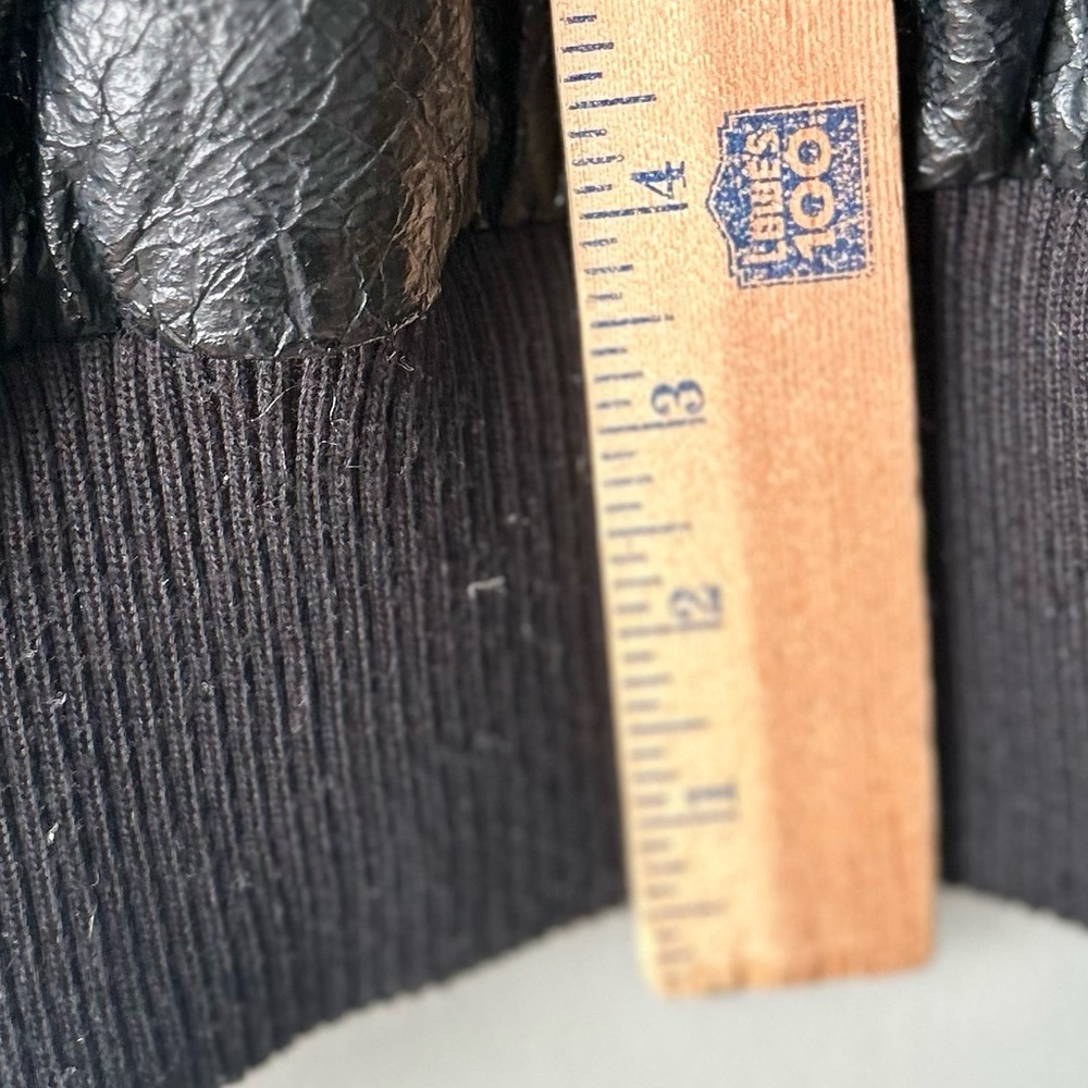 Via Spiga vegan cracked leather bomber jacket - Picture 8 of 14